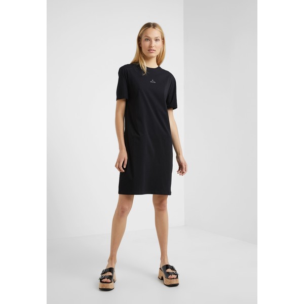 Holzweiler SWAN DRESS Sukienka z dżerseju black HO021C018