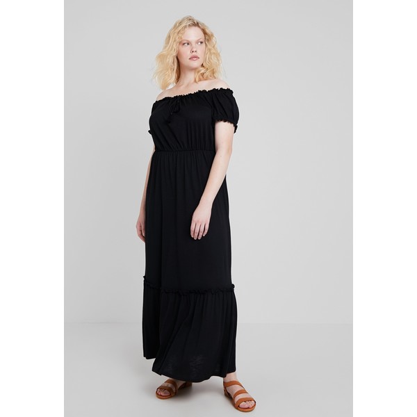 New Look Curves GYPSY MAXI DRESS UPDATE Długa sukienka black N3221C08S