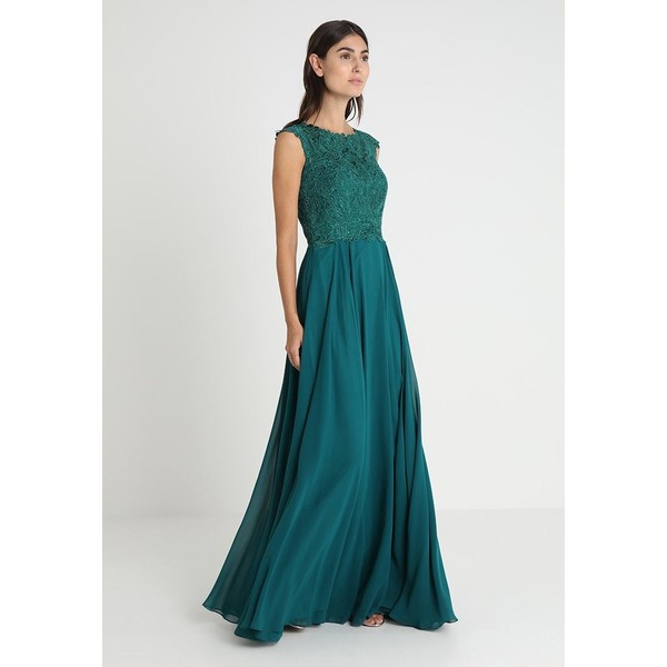 Luxuar Fashion Suknia balowa emerald green LX021C06J