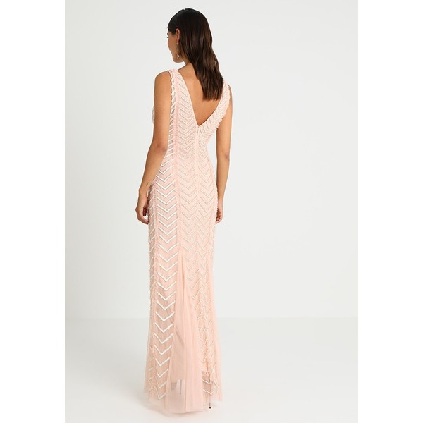 Lace & Beads COPENHAGEN MAXI Suknia balowa nude LS721C06E