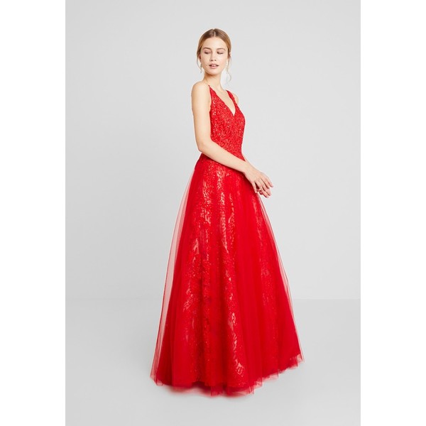 Luxuar Fashion Suknia balowa rot LX021C091