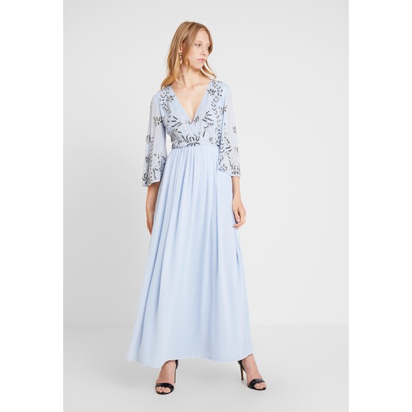 Lace & Beads ANNIE MAXI Suknia balowa light blue LS721C093