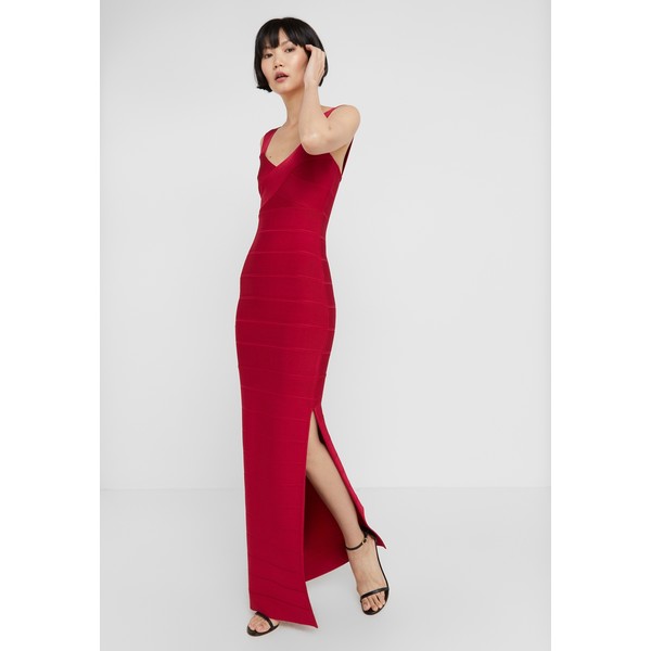Hervé Léger ICON-GOWN WITH SIDE SLIT Suknia balowa rogue HL421C035