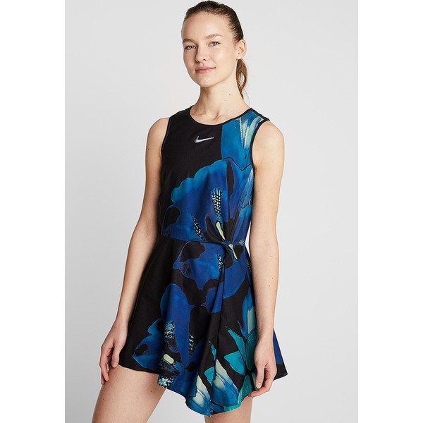 Nike Performance MARIA DRESS Sukienka letnia black/blue dusk N1241L016