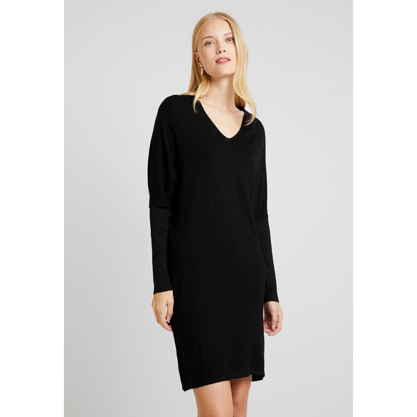 Culture CUVIBSEN DRESS Sukienka dzianinowa black solid CU221C041