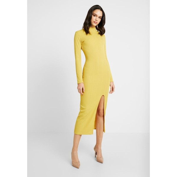 Glamorous Długa sukienka mustard GL921C0HS