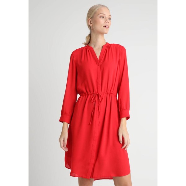 Selected Femme Tall SLFDAMINA DRESS Sukienka koszulowa true red SEM21C008