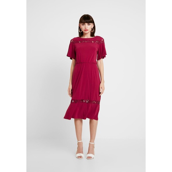 mint&berry Sukienka z dżerseju beet red M3221C0VS