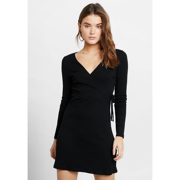 TWINTIP DRESS Sukienka z dżerseju black TW421C057