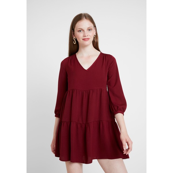 New Look TIER DRESS Sukienka letnia burgundy NL021C12M