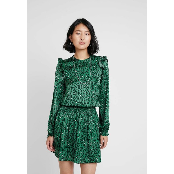Replay DRESS Sukienka letnia green/black RE321C02L