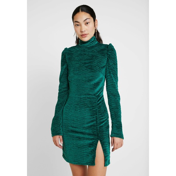 Fashion Union Tall JOSIAH TEXTURED DRESS Sukienka letnia green FAC21C020