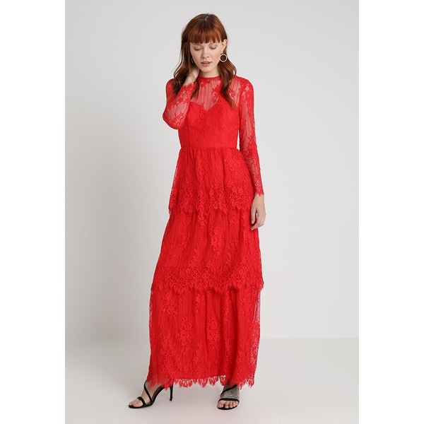 By Malina ANNIE MAXI DRESS Suknia balowa cherry red BYC21C003