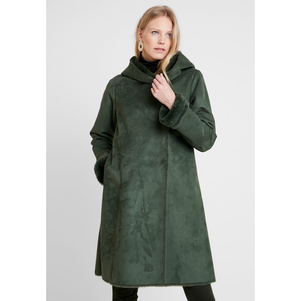Derhy GALABAGUE Płaszcz wełniany /Płaszcz klasyczny green RD521U00M