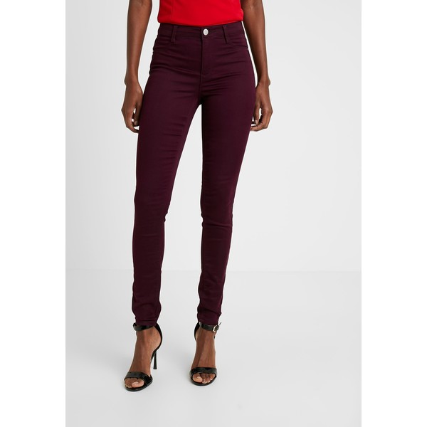 Dorothy Perkins Tall FRANKIE Jeansy Skinny Fit berry DOA21N01A
