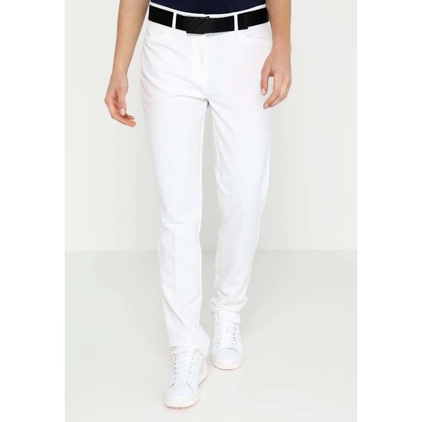 adidas Golf ULTIMATE CLUB FULL LENGTH PANTS Spodnie materiałowe white TA441E00M