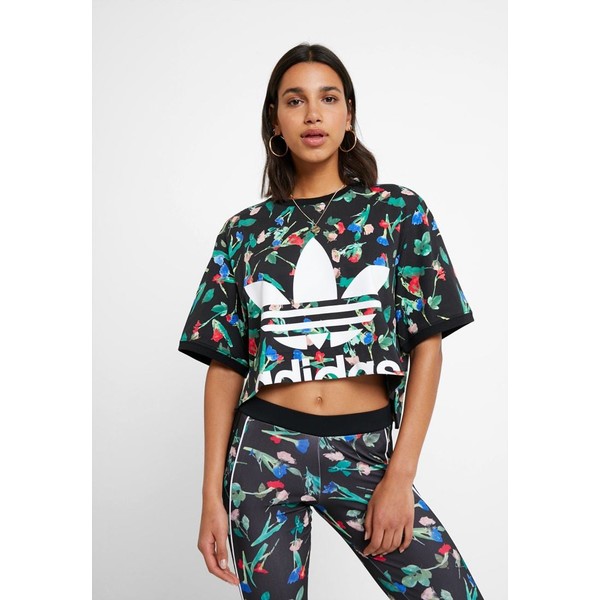 adidas Originals TEE T-shirt z nadrukiem multicolor AD121D0LY