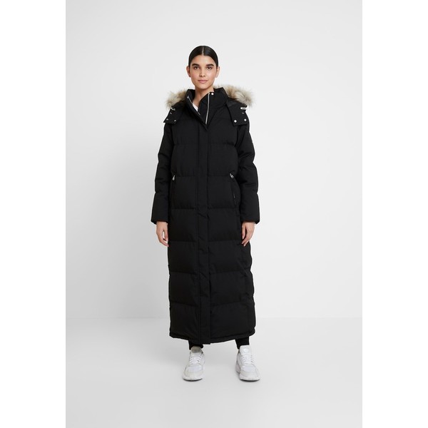 Calvin Klein MODERN MAXI LONG COAT Płaszcz puchowy black 6CA21U00S
