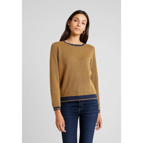 edc by Esprit STRUCTURE Sweter amber yellow ED121I0J0