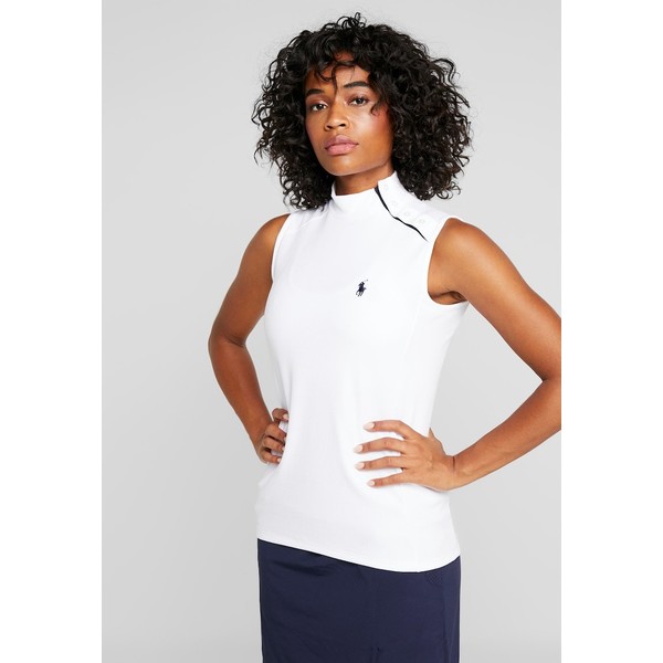 Polo Ralph Lauren Golf SHORT SLEEVE Koszulka sportowa pure white PO741D02B