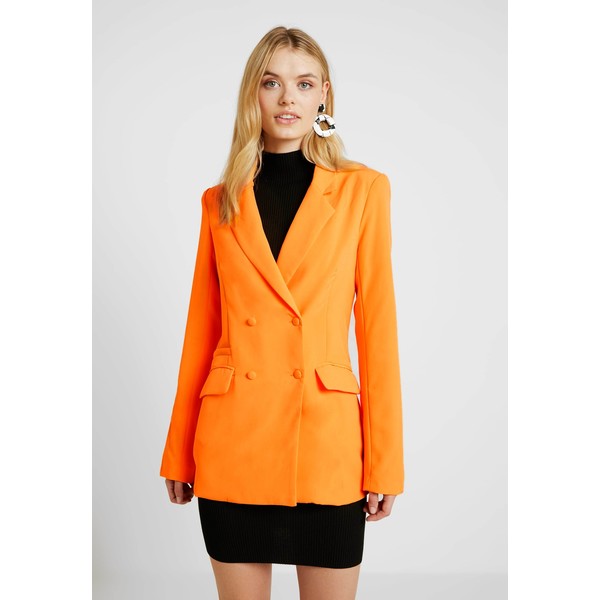 Missguided Tall BUTTON DETAIL DOUBLE BREASTED Żakiet orange MIG21G00S