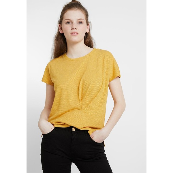 Nümph KATARINA T-shirt z nadrukiem yellow NU121D07H