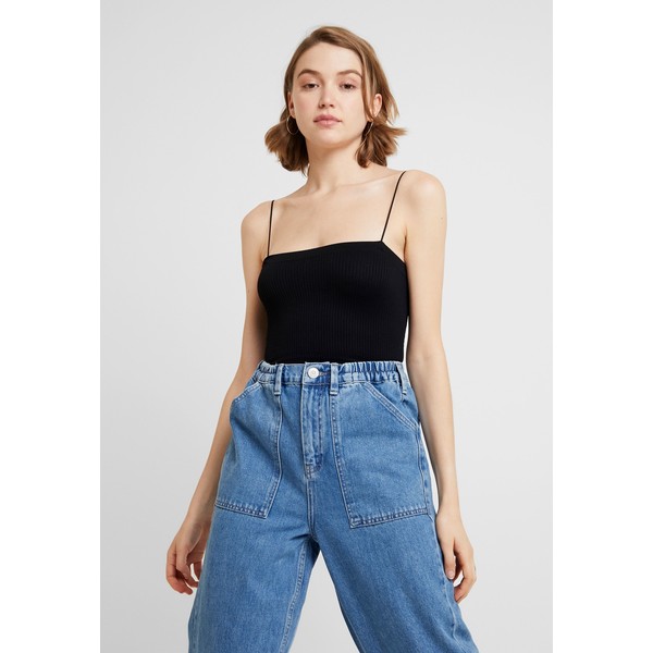 BDG Urban Outfitters BUNGEE STRAP TUBE Top black QX721D00V