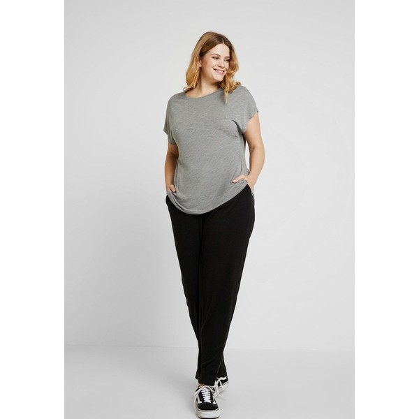 Anna Field Curvy 2 PACK T-shirt basic black/grey AX821D02W
