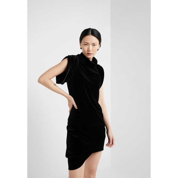 Vivienne Westwood Anglomania PUNKATURE DRESS Sukienka koktajlowa black VW621C03E