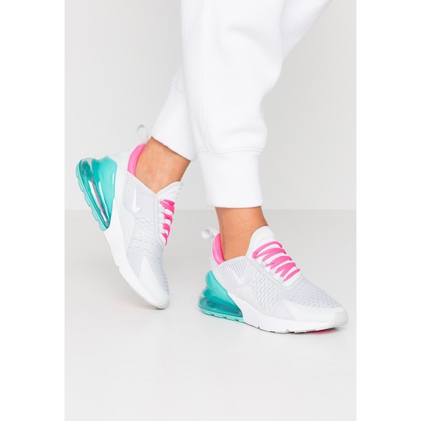 Nike Sportswear AIR MAX 270 Sneakersy niskie pure platinum/white/pink blast/aurora green NI111A0CQ