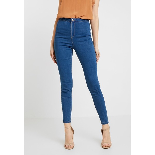 Missguided VICE STONEWASH Jeansy Skinny Fit stone M0Q21N04T