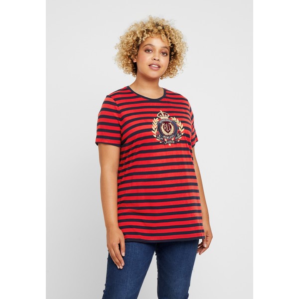 Lauren Ralph Lauren Woman KATLIN T-shirt z nadrukiem navy L0S21D01V