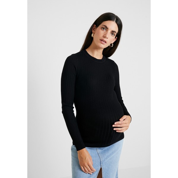 New Look Maternity CREW JUMPER Sweter black N0B29I00I