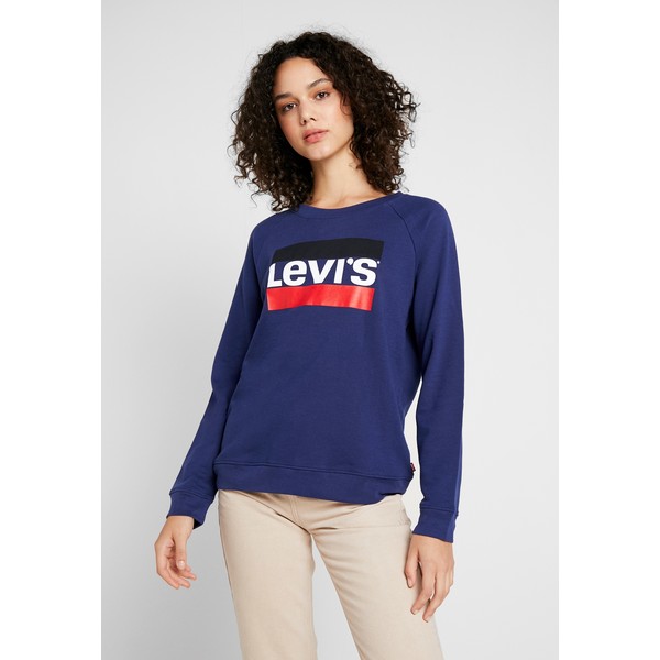 Levi's® RELAXED GRAPHIC CREW Bluza medieval blue LE221J02F