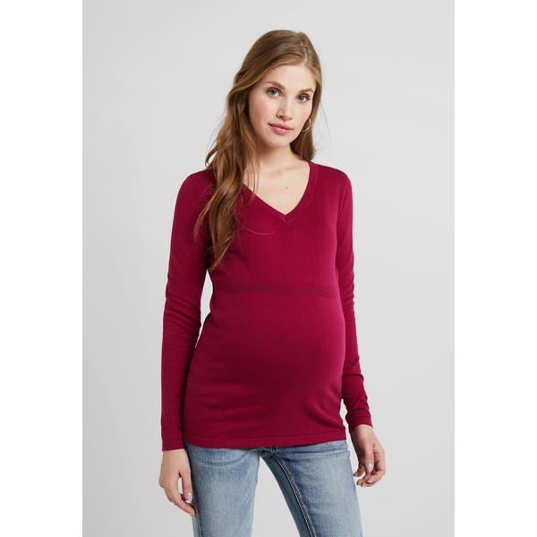 Esprit Maternity Sweter plum red ES929I034