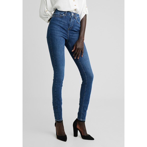 Noisy May Tall NMCALLIE Jeansy Skinny Fit blue denim NOB21N01D