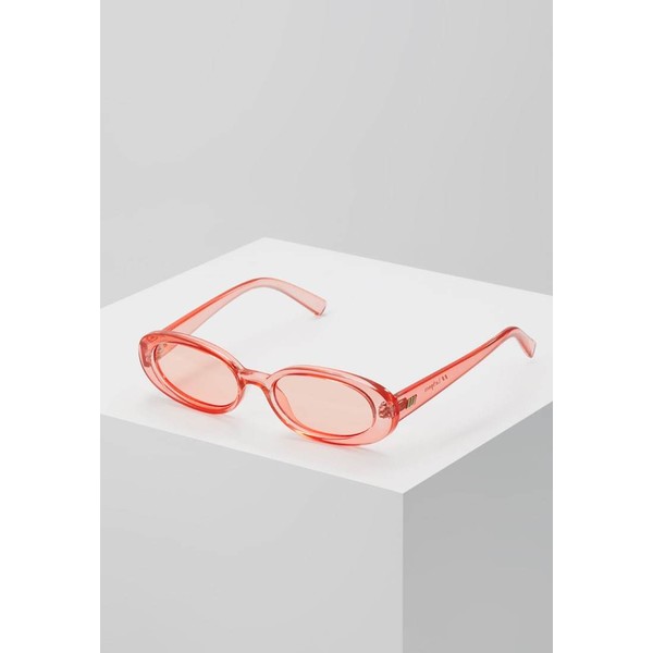 Le Specs OUTTA LOVE Okulary przeciwsłoneczne coral LS151K01F