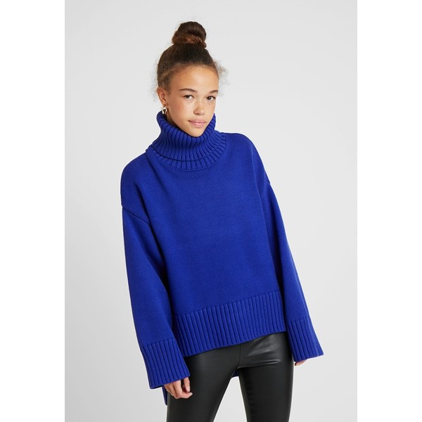 Selected Femme Petite SLFASHA ROLLNECK Sweter clematis blue SEL21I00S