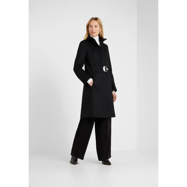 HUGO MONATA Płaszcz wełniany /Płaszcz klasyczny black HU721U015