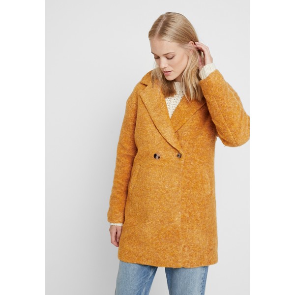 ONLY Tall ONLNINA CELESTE COAT Płaszcz wełniany /Płaszcz klasyczny cadmium yellow/melange OND21U015
