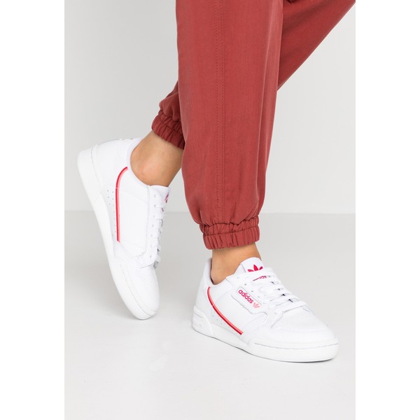 adidas Originals CONTINENTAL 80 Sneakersy niskie footwear white/scarlet/flash red AD111A0S1