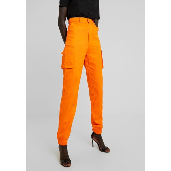Missguided Tall PLAIN TROUSER Spodnie materiałowe orange MIG21A031
