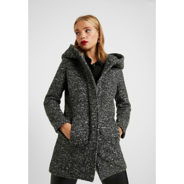 ONLY Petite ONLSEDONA COAT Krótki płaszcz dark grey melange OP421U00R