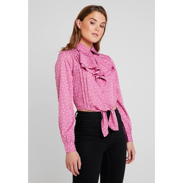 Nly by Nelly AMOUR BLOUSE Bluzka pink NEG21E01S