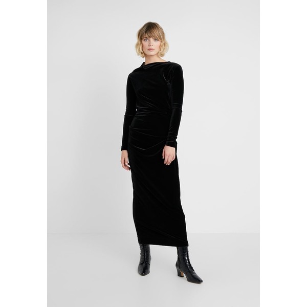 Vivienne Westwood Anglomania MAXI TAXA DRESS Sukienka koktajlowa black VW621C03H