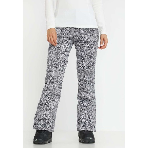 O'Neill GLAMOUR PANTS Spodnie narciarskie white/black ON541E01H