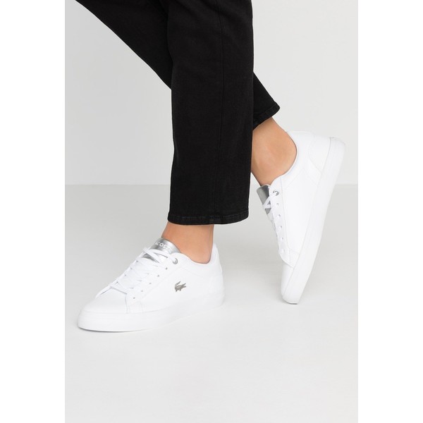 Lacoste LEROND Sneakersy niskie white/silver LA211A0C8