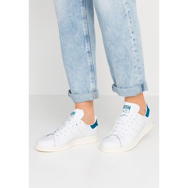 adidas Originals STAN SMITH Sneakersy niskie footwear white/active teal/offwhite AD111A0S9