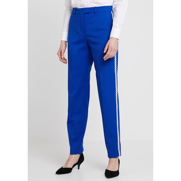 Calvin Klein CIGARETTE PANT Spodnie materiałowe blue 6CA21A00C