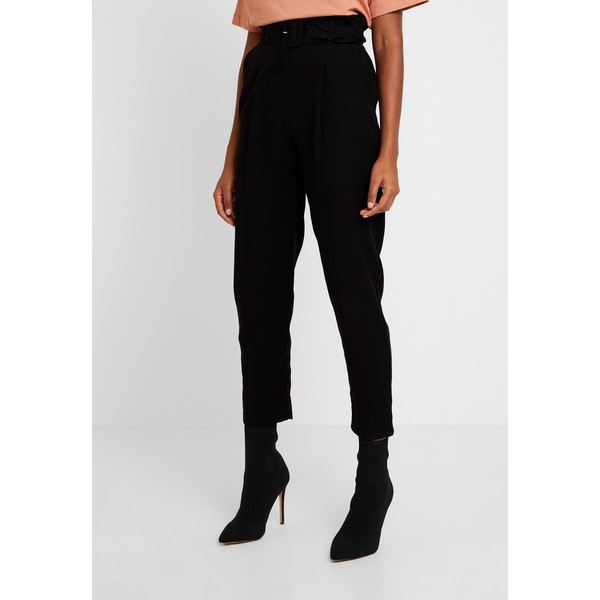 New Look IRIS UTILITY TROUSER Spodnie materiałowe black NL021A0FZ